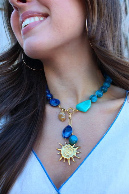 Pawley Removable Beaded Charm Necklace