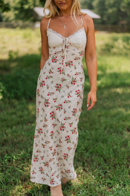 Farmstead Floral Maxi Dress