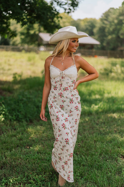 Farmstead Floral Maxi Dress