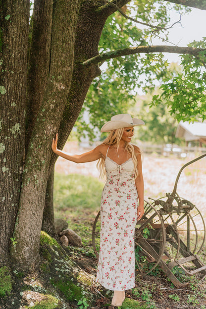 Farmstead Floral Maxi Dress