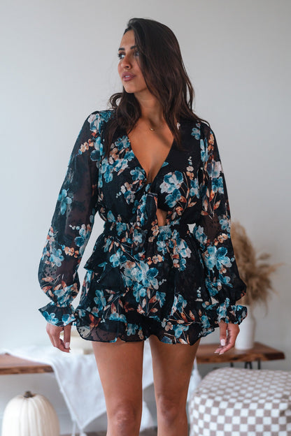 You Give Me Butterflies Romper