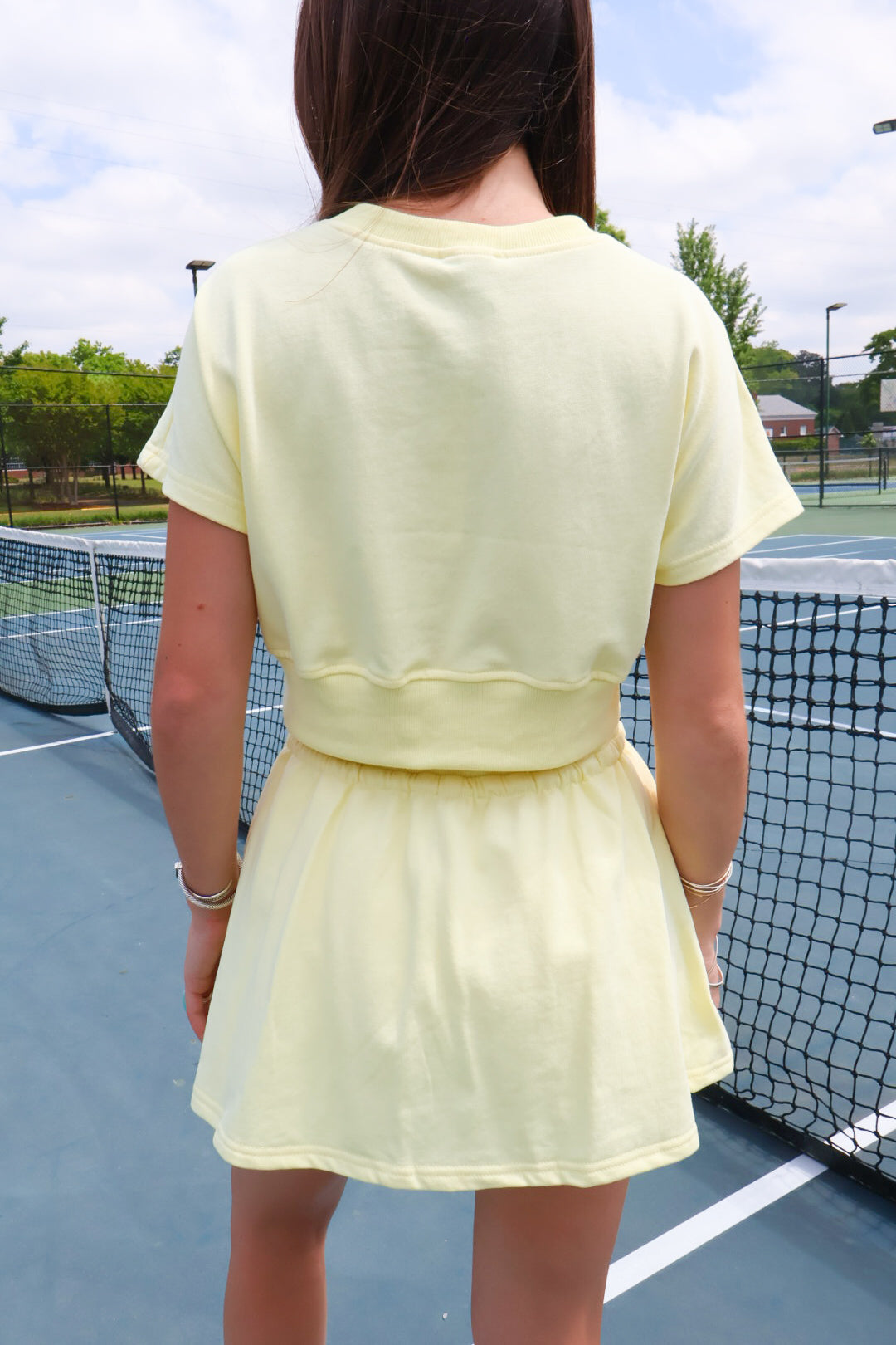 Butter Yellow Skort Set