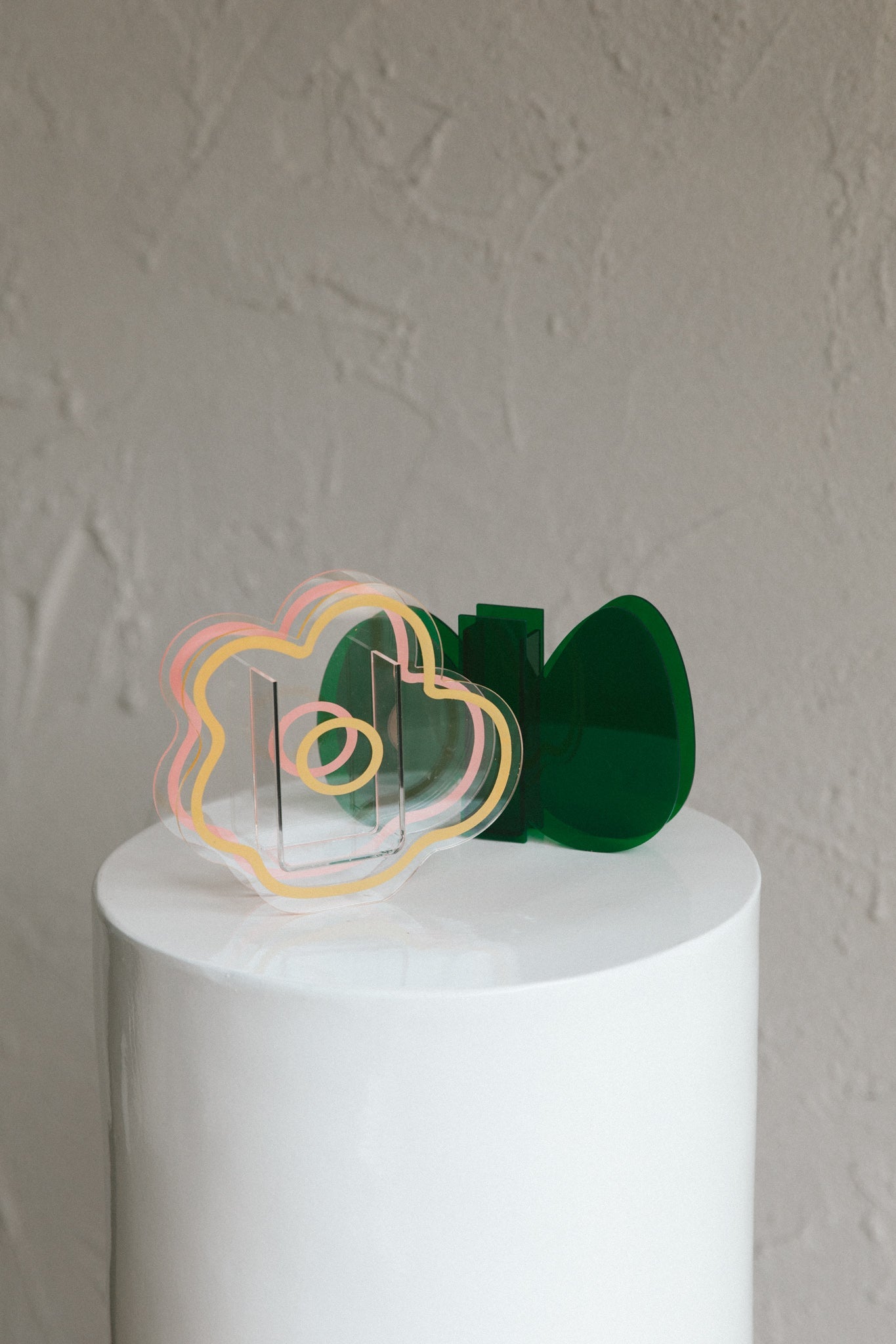 Anemone Eco-friendly Acrylic Vase Clear
