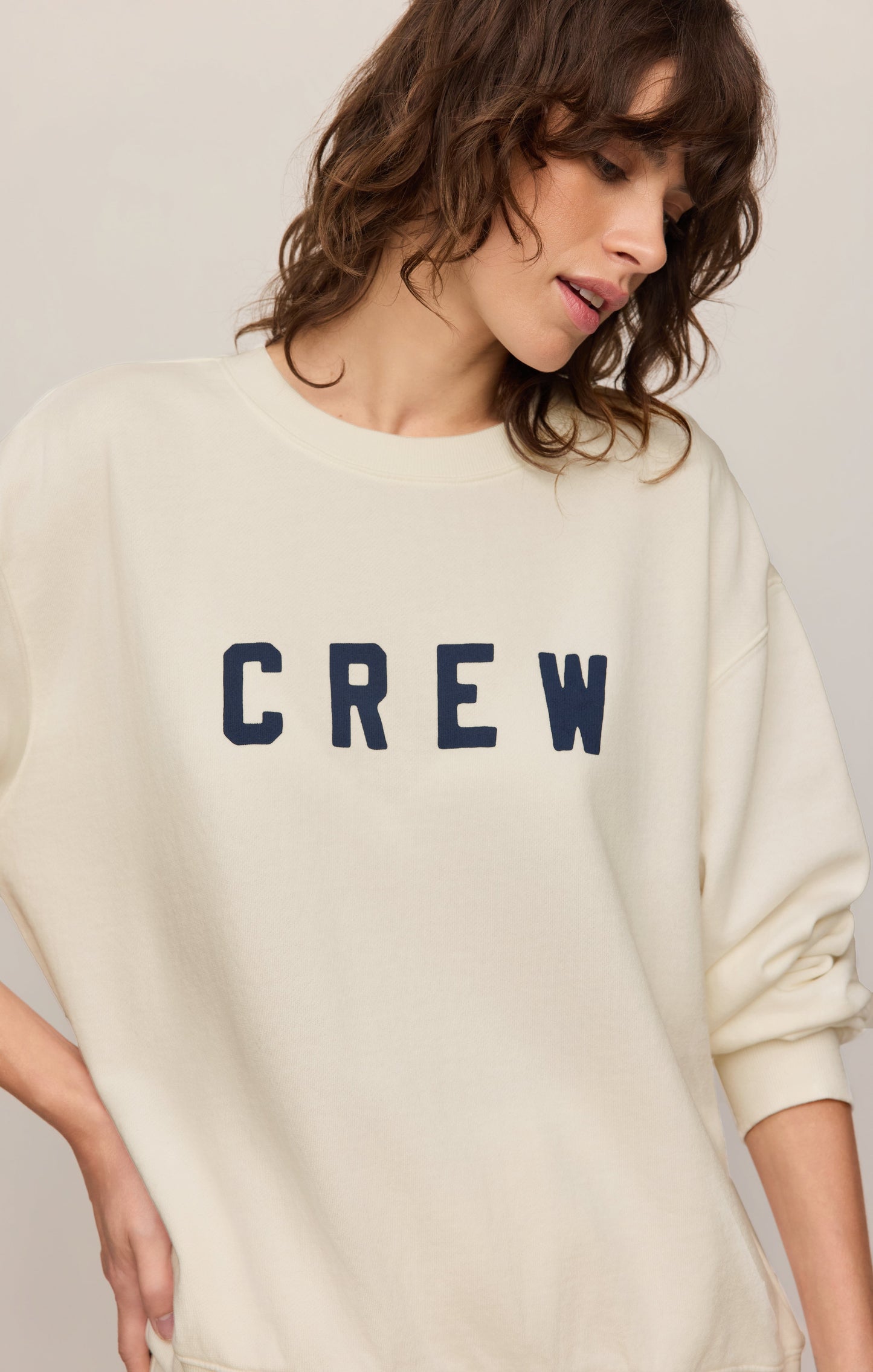 Crew Boyfriend Fleece Sweatshirt