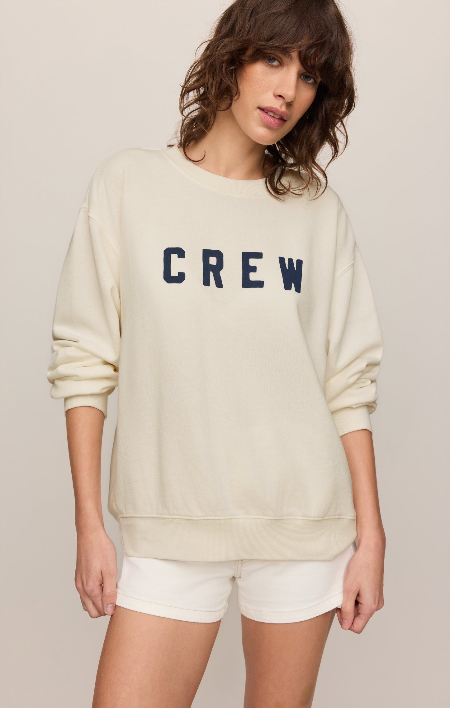 Crew Boyfriend Fleece Sweatshirt