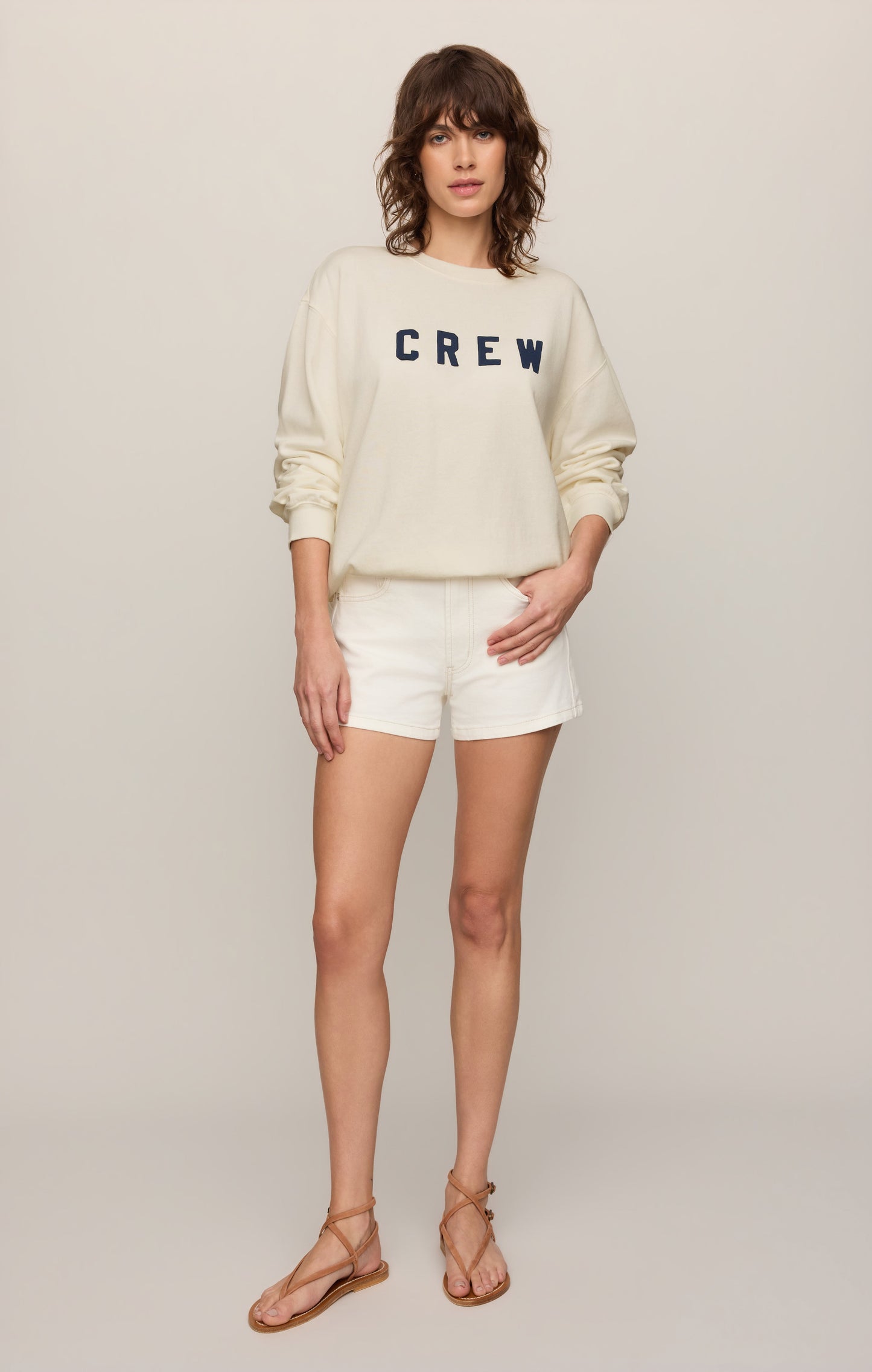 Crew Boyfriend Fleece Sweatshirt