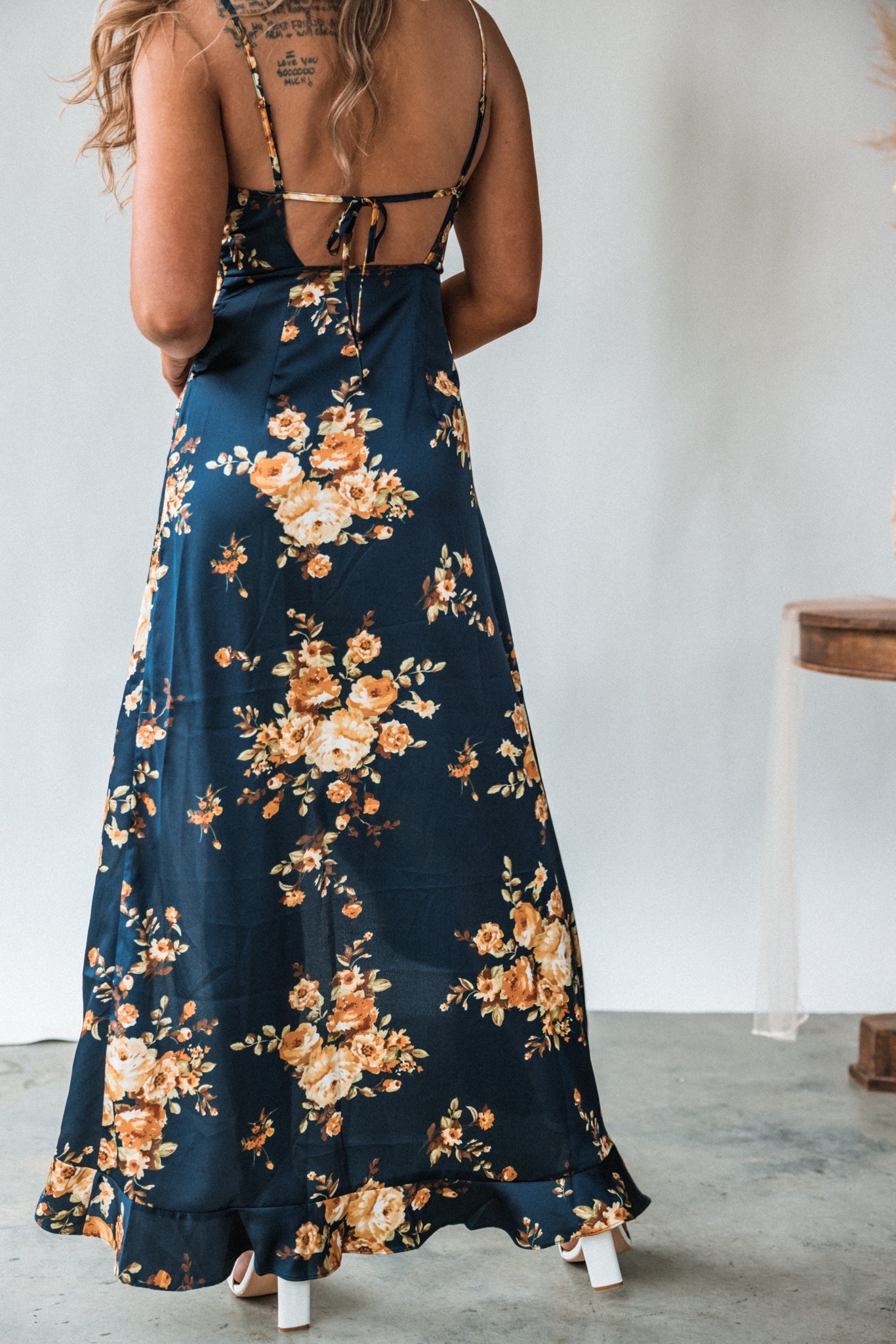 Axe Floral Maxi Dress