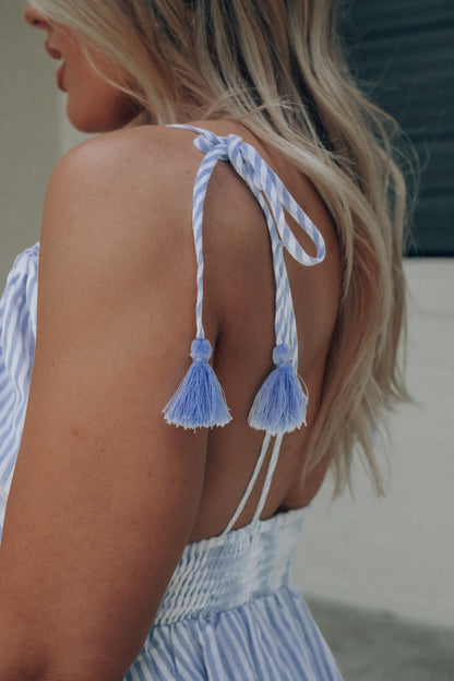 Summertime Bliss Striped Mini Dress FINAL SALE