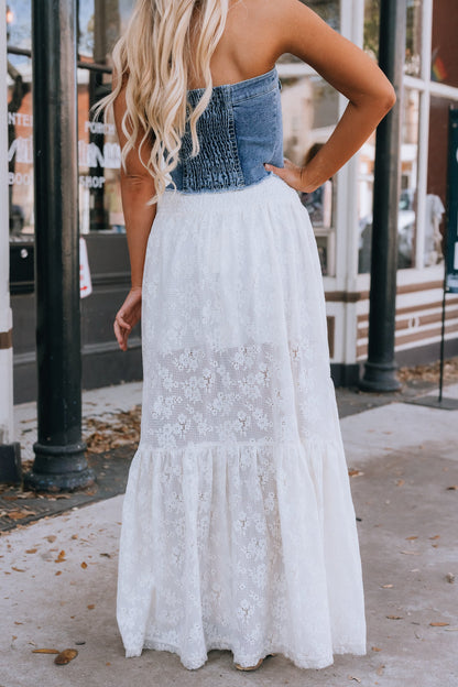 Yosemite Lace Hi-Low Skirt