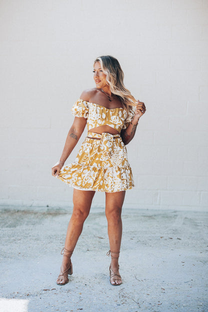 Welcome to The Jungle Skirt Set FINAL SALE