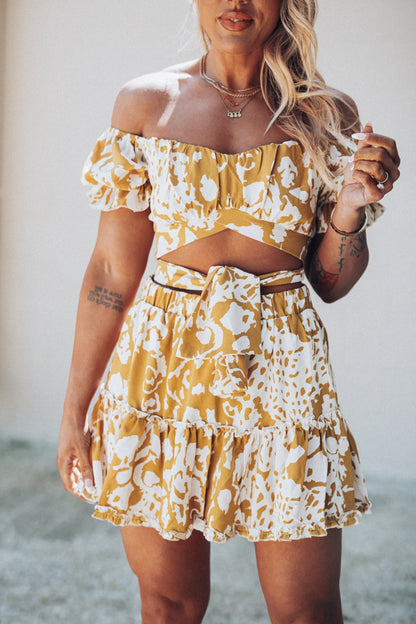 Welcome to The Jungle Skirt Set FINAL SALE