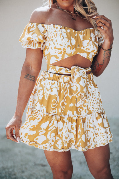 Welcome to The Jungle Skirt Set FINAL SALE