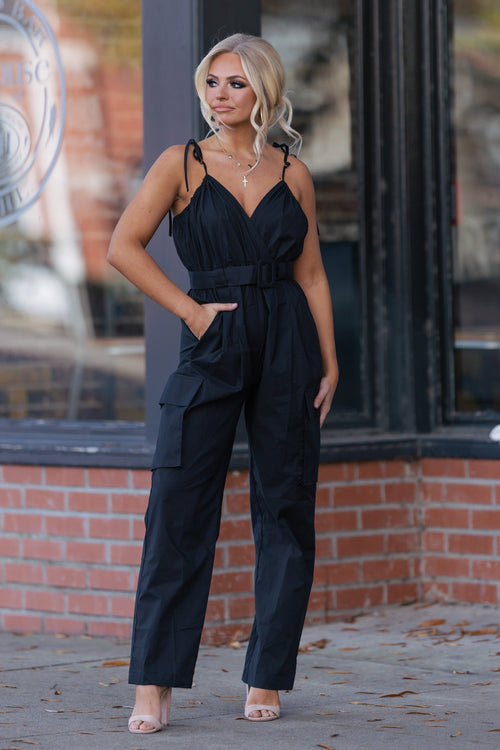 Sienna Cargo Pocket Jumpsuit FINAL SALE