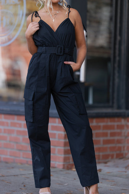 Sienna Cargo Pocket Jumpsuit FINAL SALE
