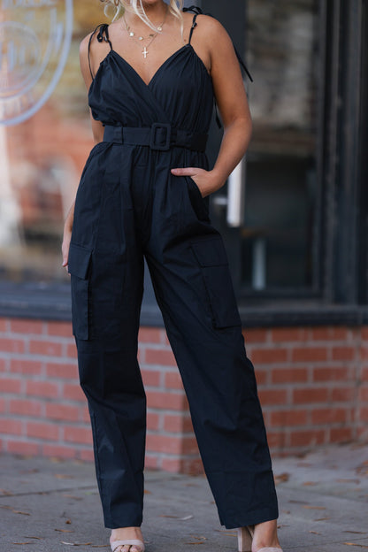 Sienna Cargo Pocket Jumpsuit FINAL SALE