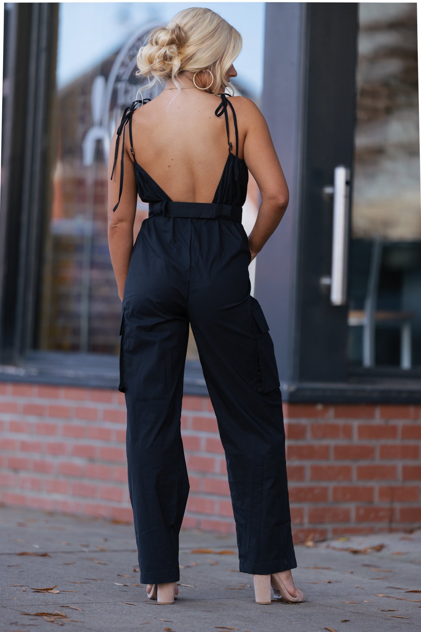 Sienna Cargo Pocket Jumpsuit FINAL SALE