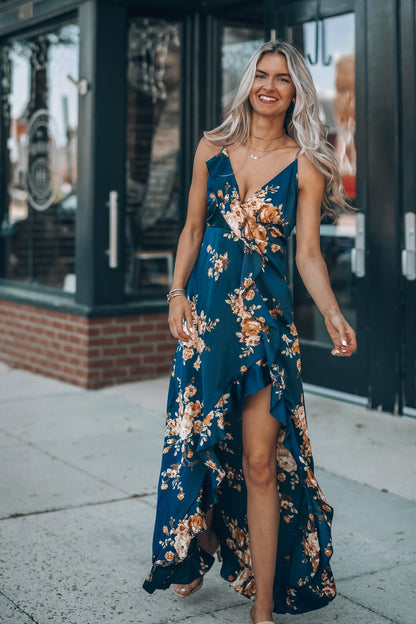 Axe Floral Maxi Dress