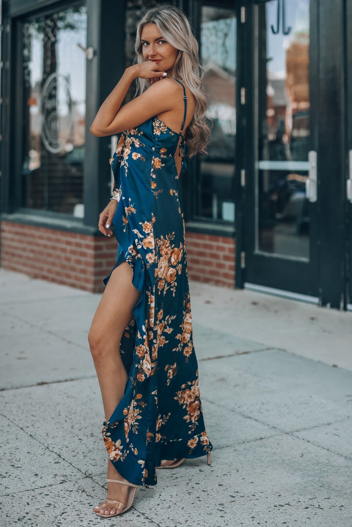 Axe Floral Maxi Dress