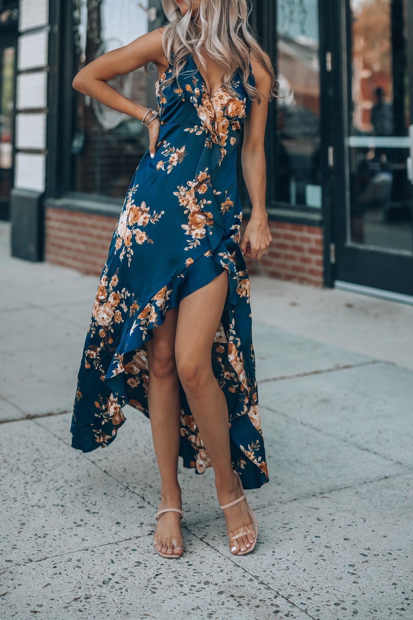 Axe Floral Maxi Dress