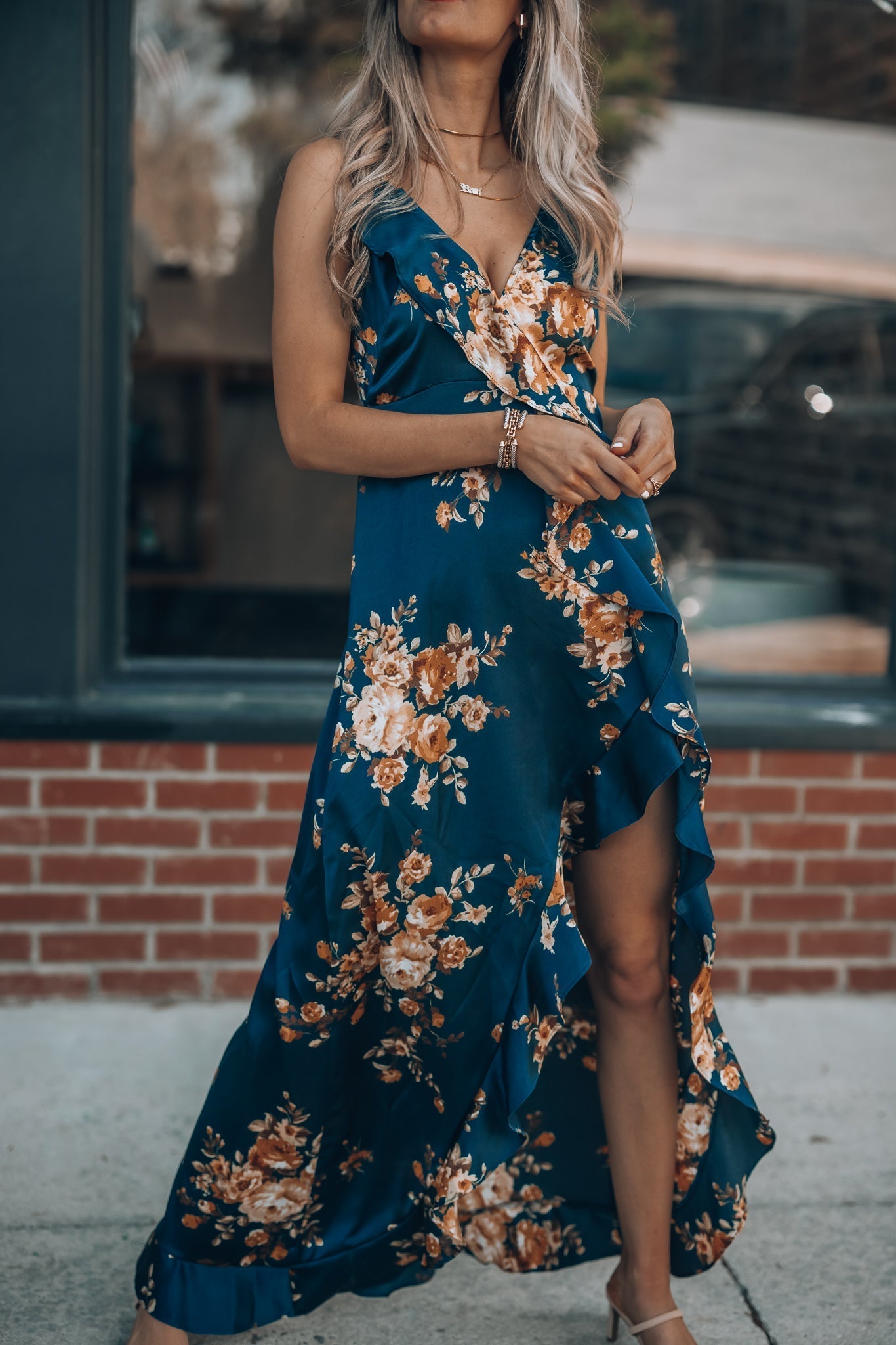 Axe Floral Maxi Dress