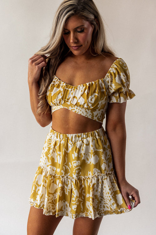 Welcome to The Jungle Skirt Set FINAL SALE