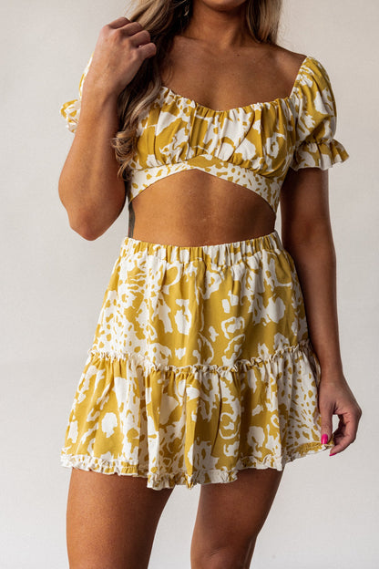 Welcome to The Jungle Skirt Set FINAL SALE