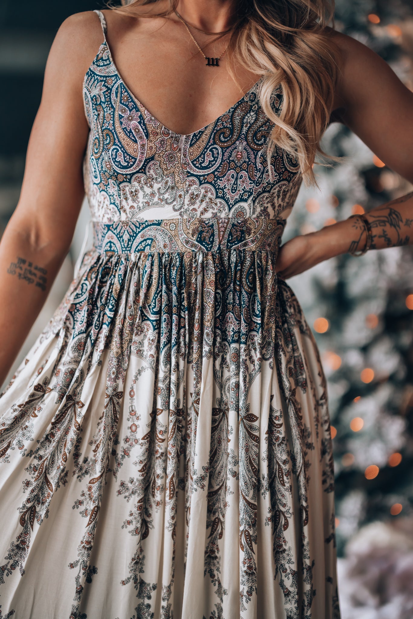 Yesenia Maxi Dress (Navy) FINAL SALE