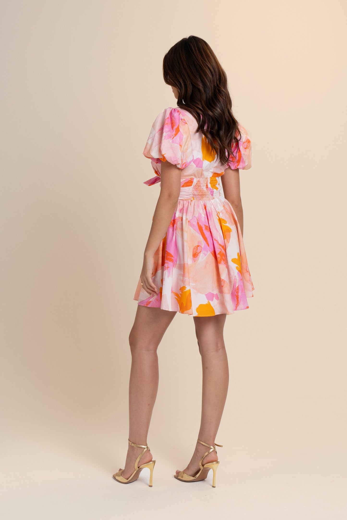 Harlow Bow Tie Mini Dress