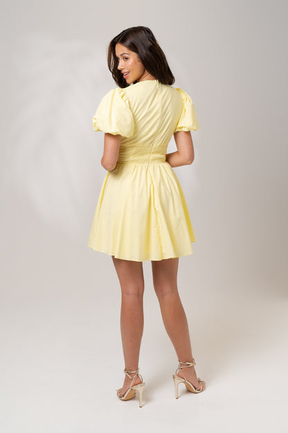 Harlow Bow Tie Mini Dress