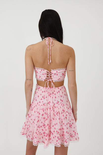 Summer Delight Dress in Spring Pinky