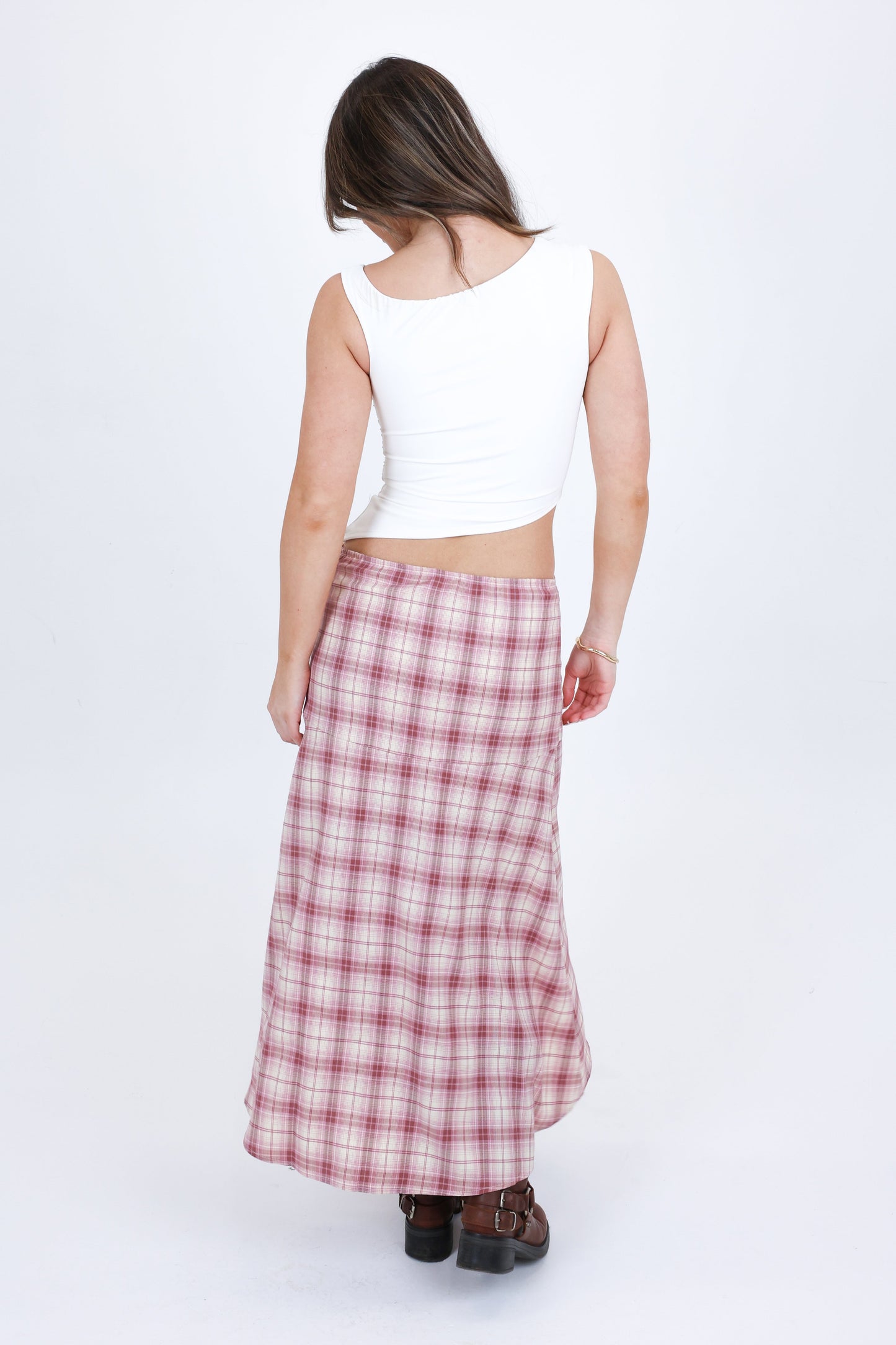 Heidi Skirt in Dusty Pink
