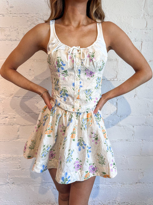 Vanilla Bloom Skirt