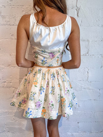 Vanilla Bloom Skirt