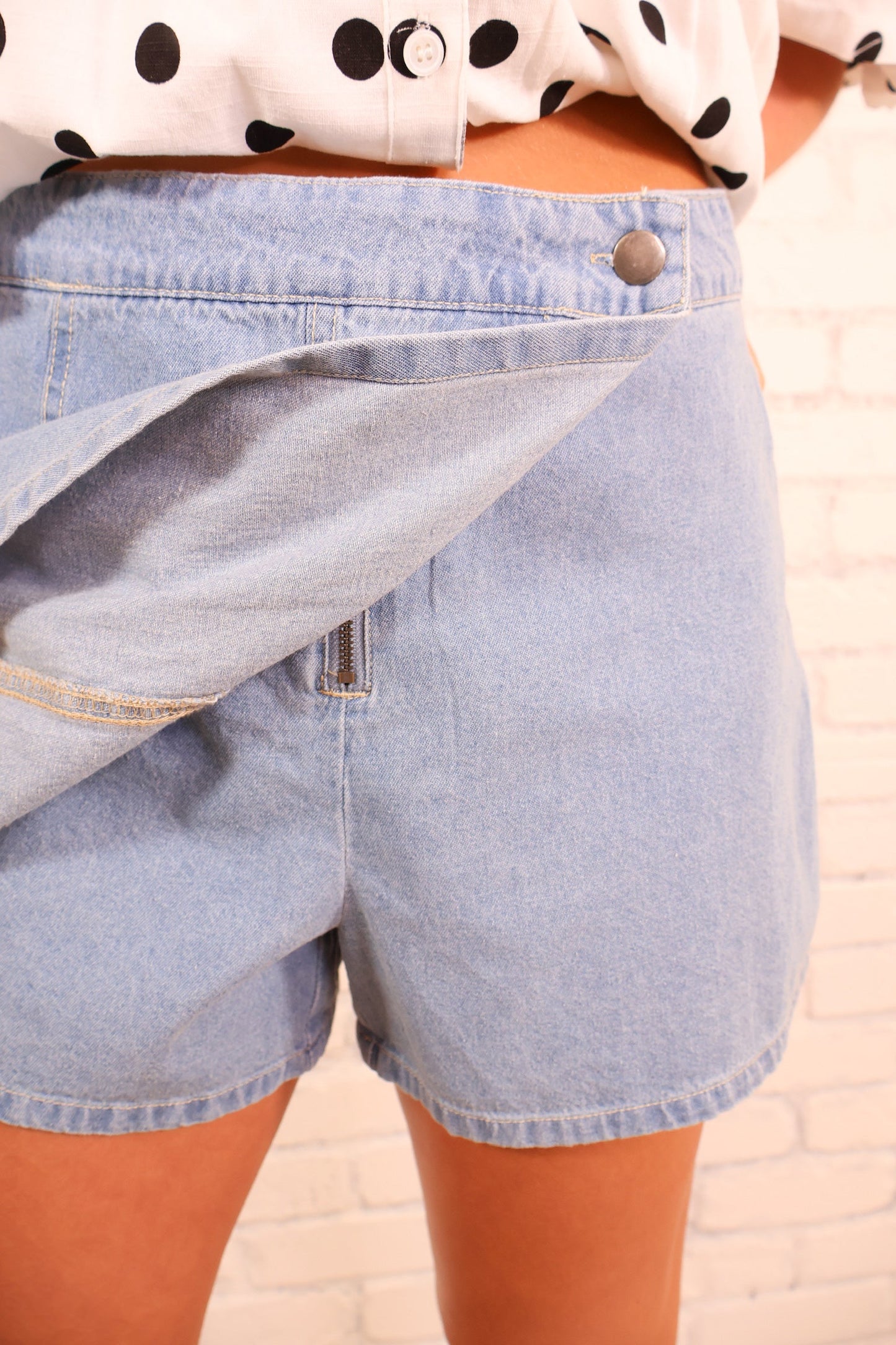 Classic Denim Skort