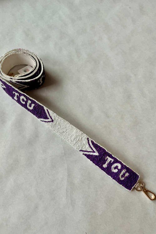 TCU Beaded Strap