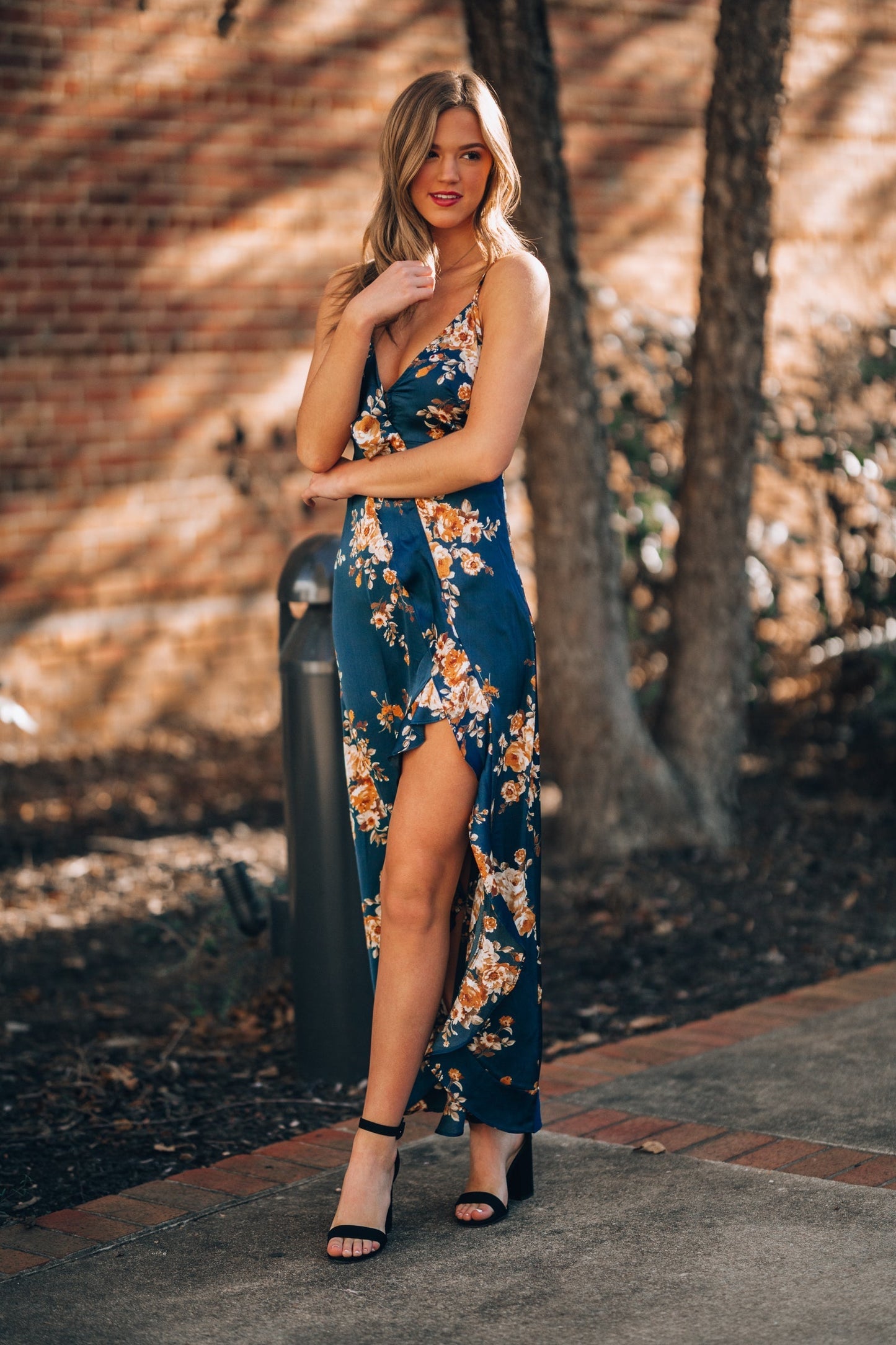 Axe Floral Maxi Dress