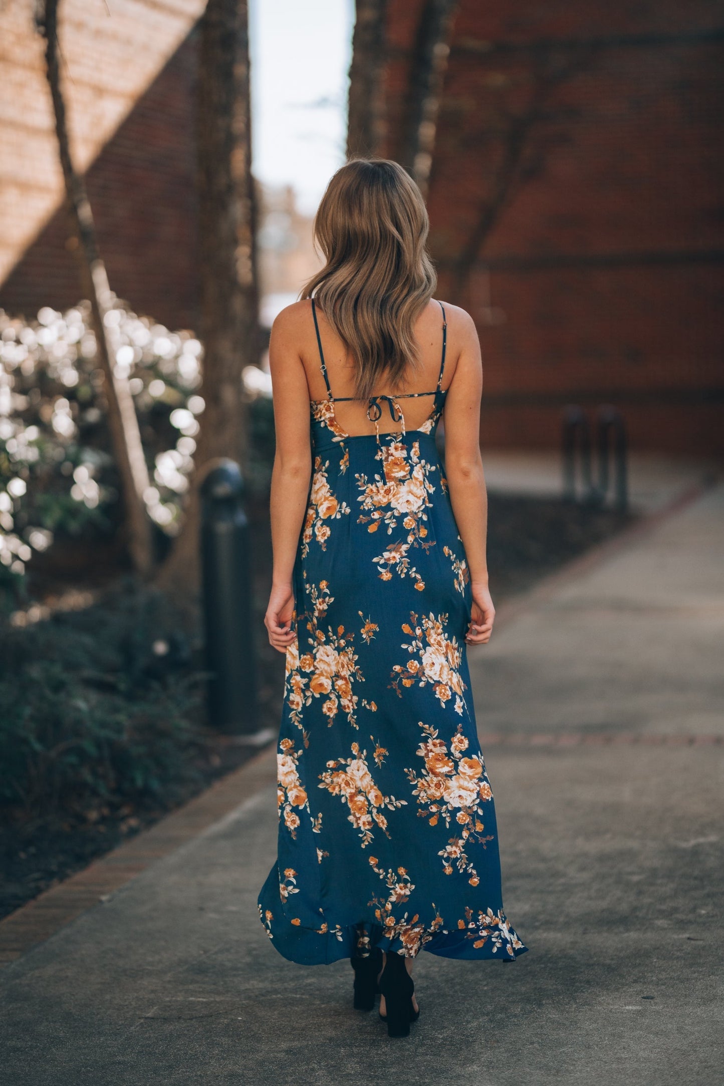 Axe Floral Maxi Dress