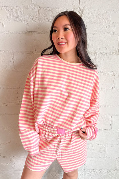 Sunday Soft Stripe Pullover