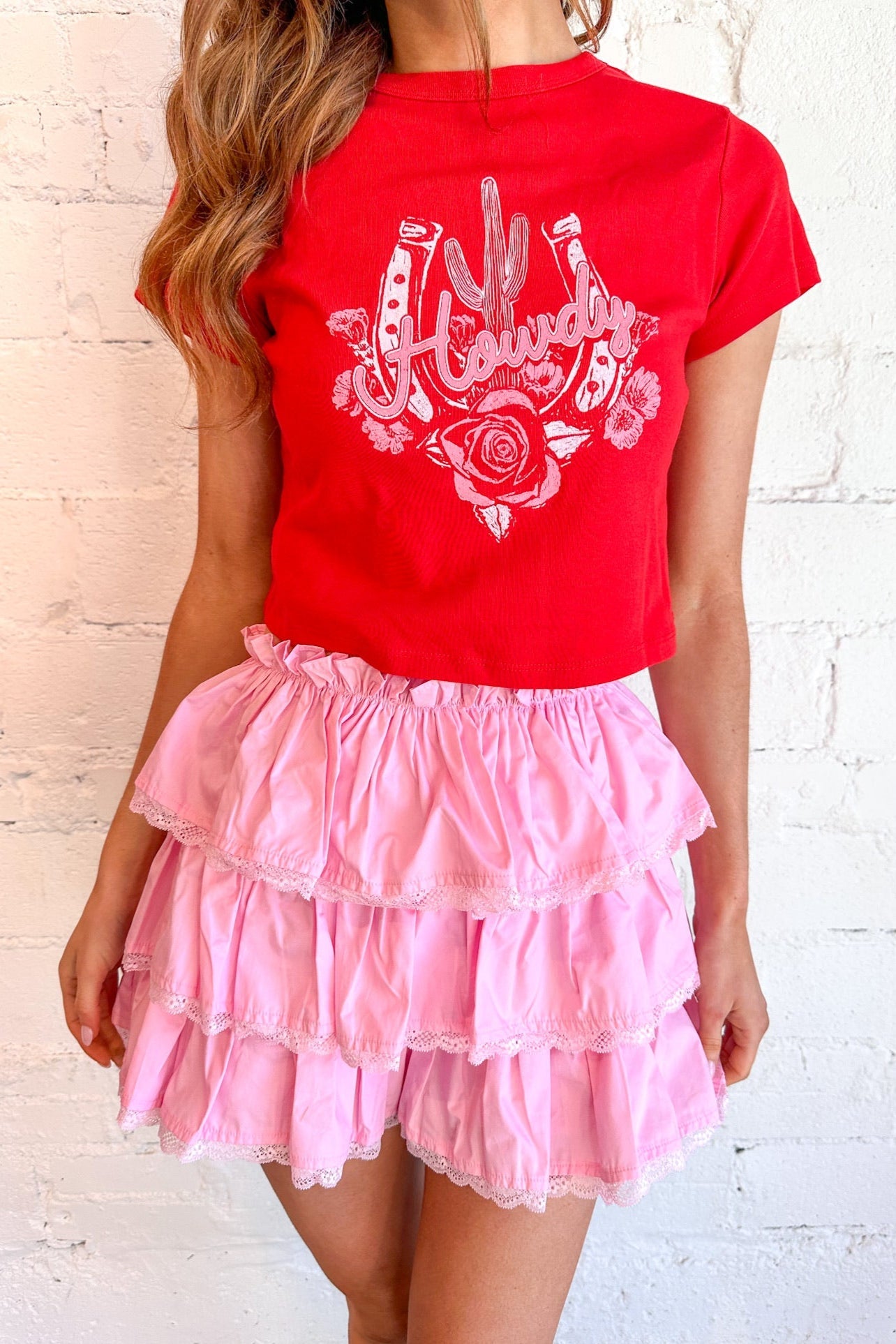 Top Tier Ruffle Skort