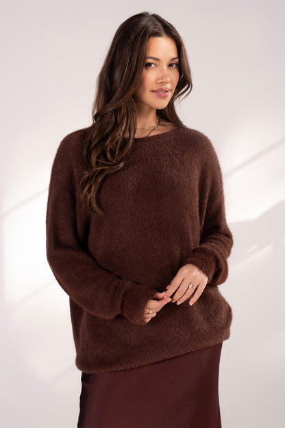 Stevie Oversized Knit Jumper