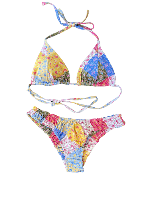 Stitch Florals Swimsuit Top