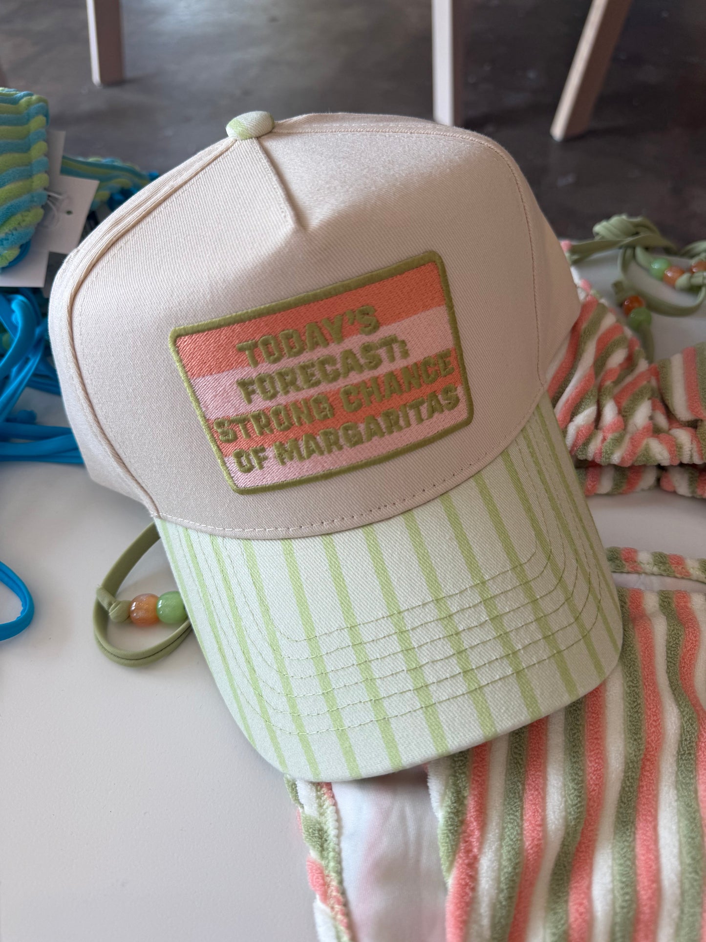 Strong Chance of Margaritas Trucker Hat
