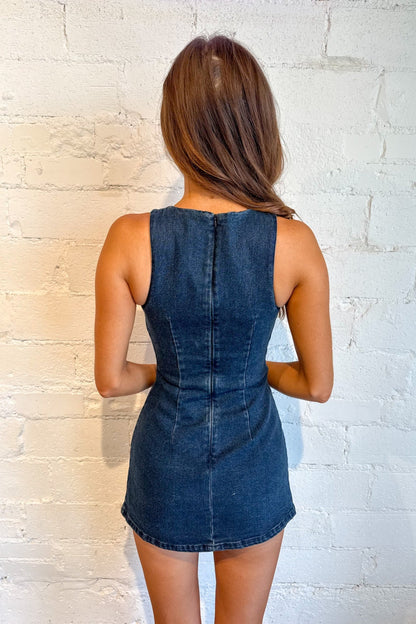 The Classic Fit Denim Dress