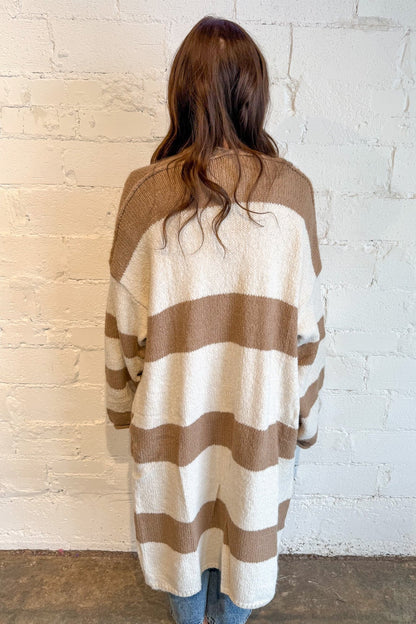 The Hampton Stripe Cardigan