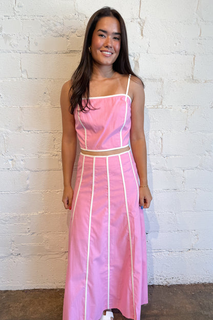 The Palm Beach Midi Skirt