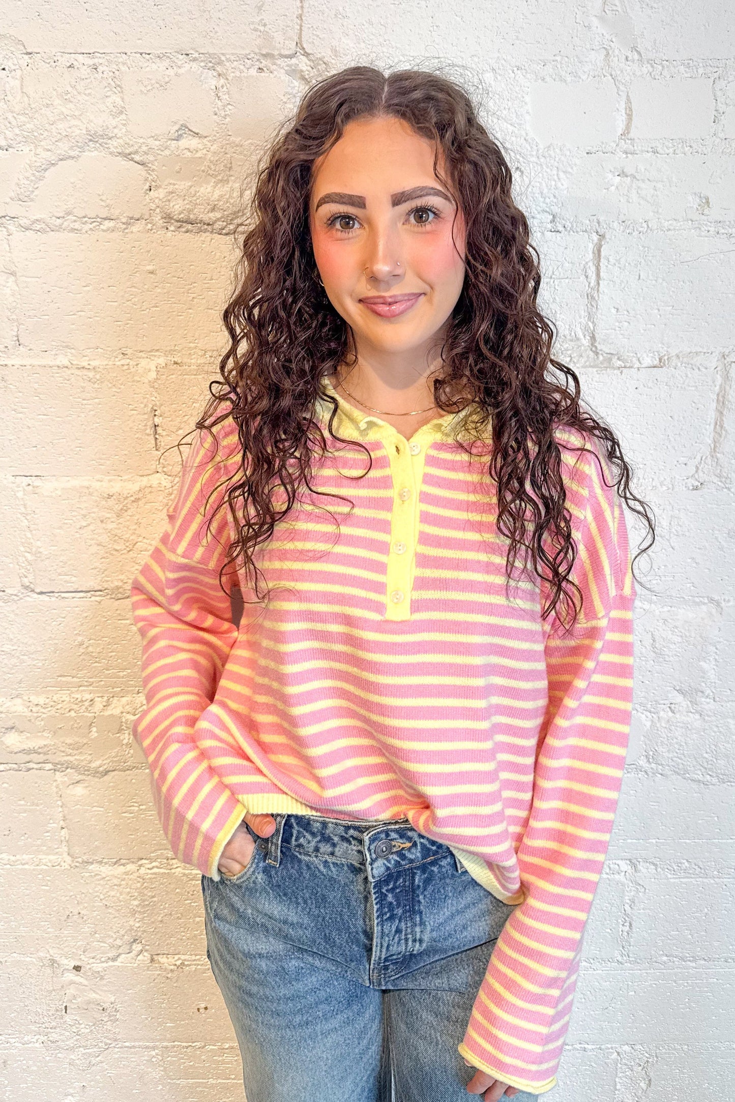 The Refined Relax Stripe Top