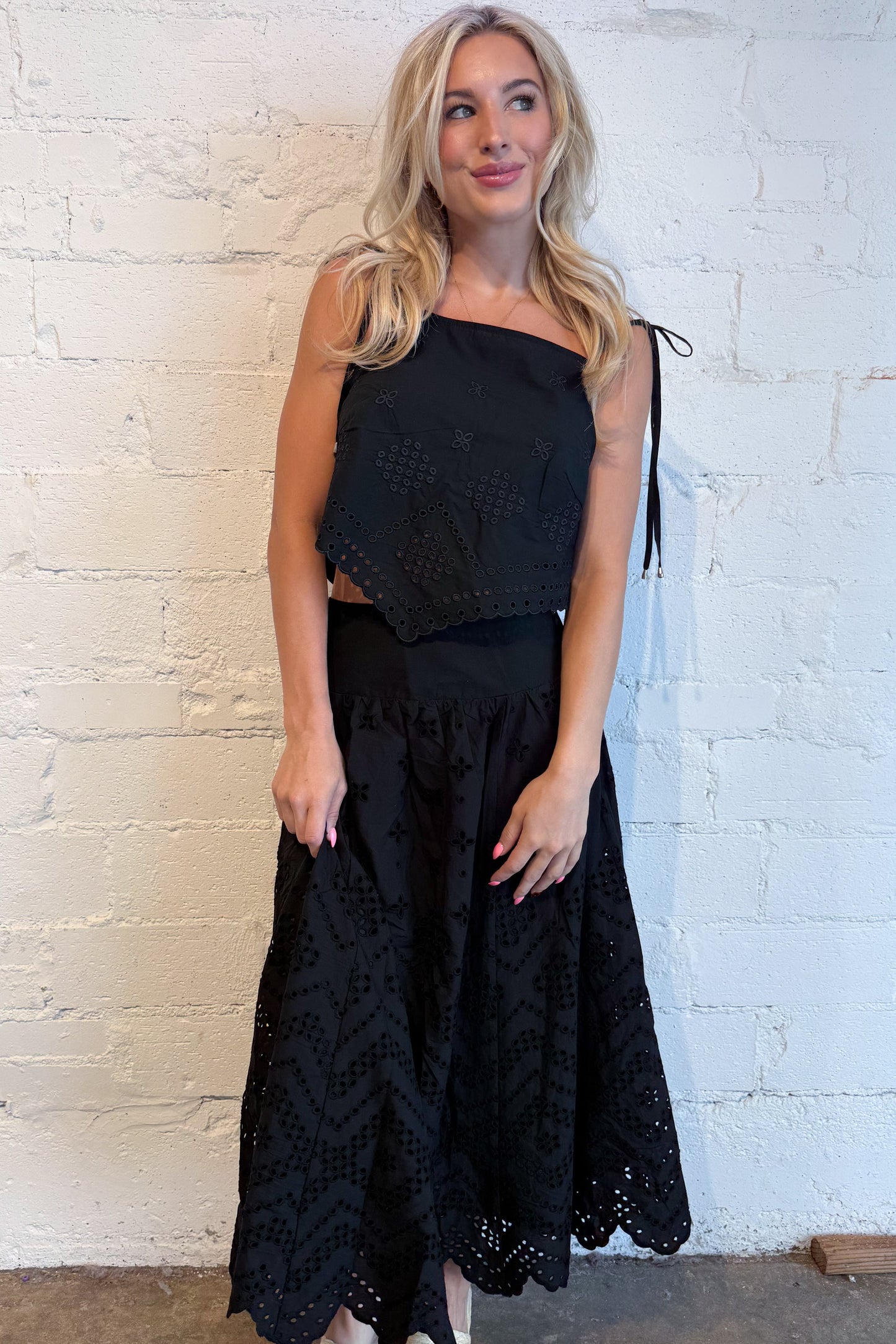 Uptown Girl Midi Skirt