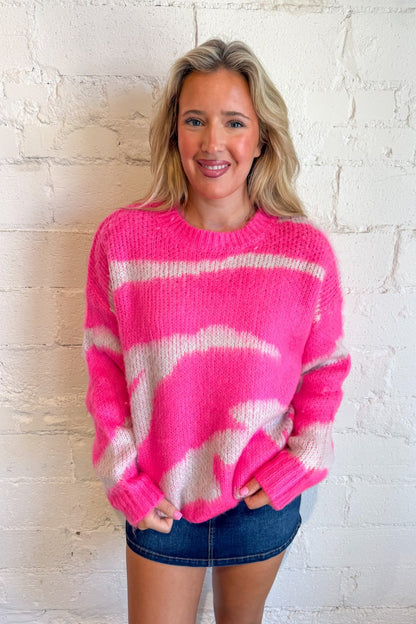 Vibrant Retro Sweater