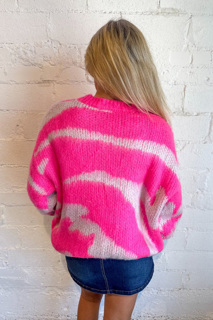 Vibrant Retro Sweater