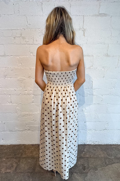 Vivian Polka Dot Maxi Dress